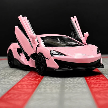 McLaren 2015 600LT Pink 1:36 – Modello espositivo in pressofusione