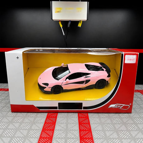 McLaren 2015 600LT Pink 1:36 – Modello espositivo in pressofusione