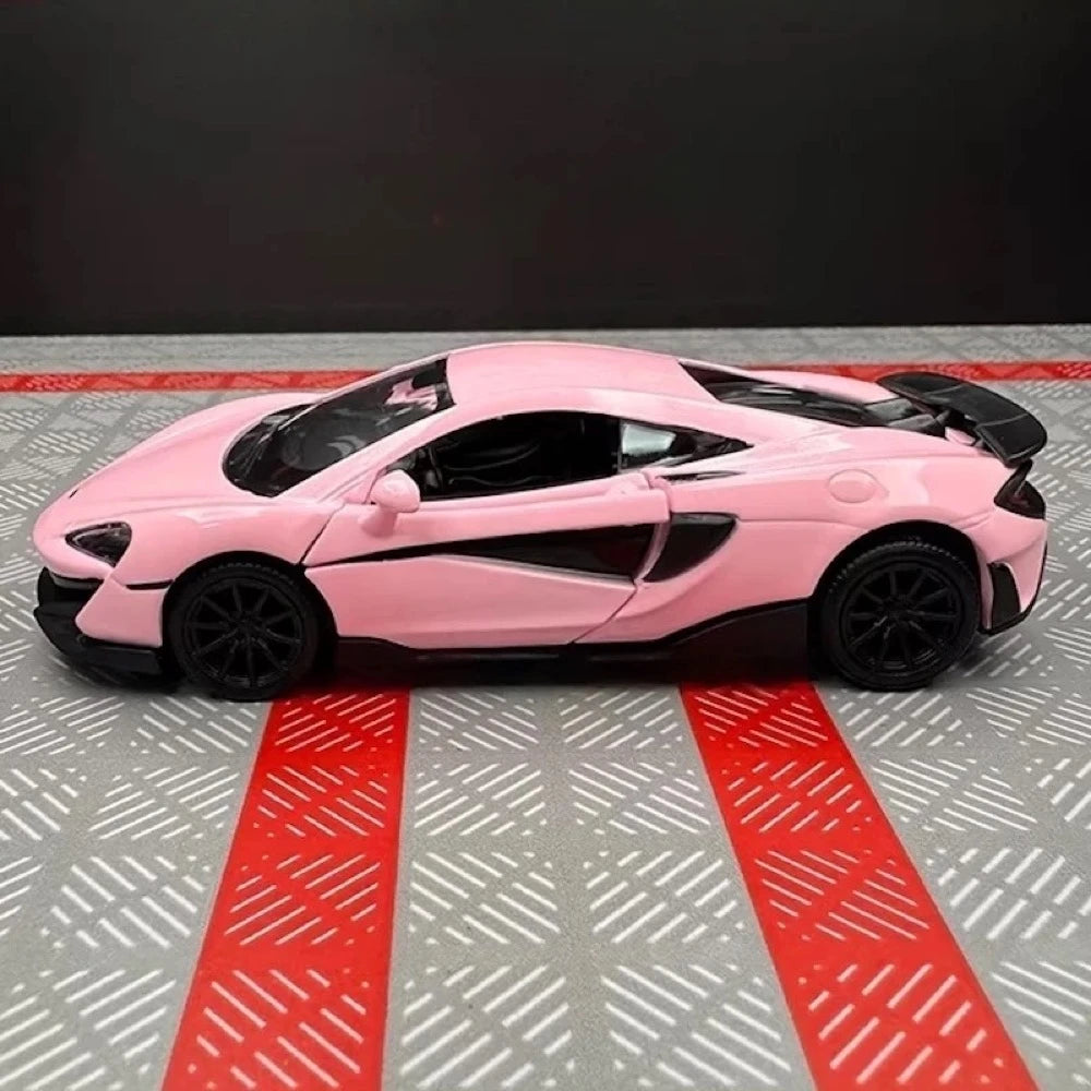 [TOY] 1:36 McLaren 2015 600LT Pink Model Car Die-Cast