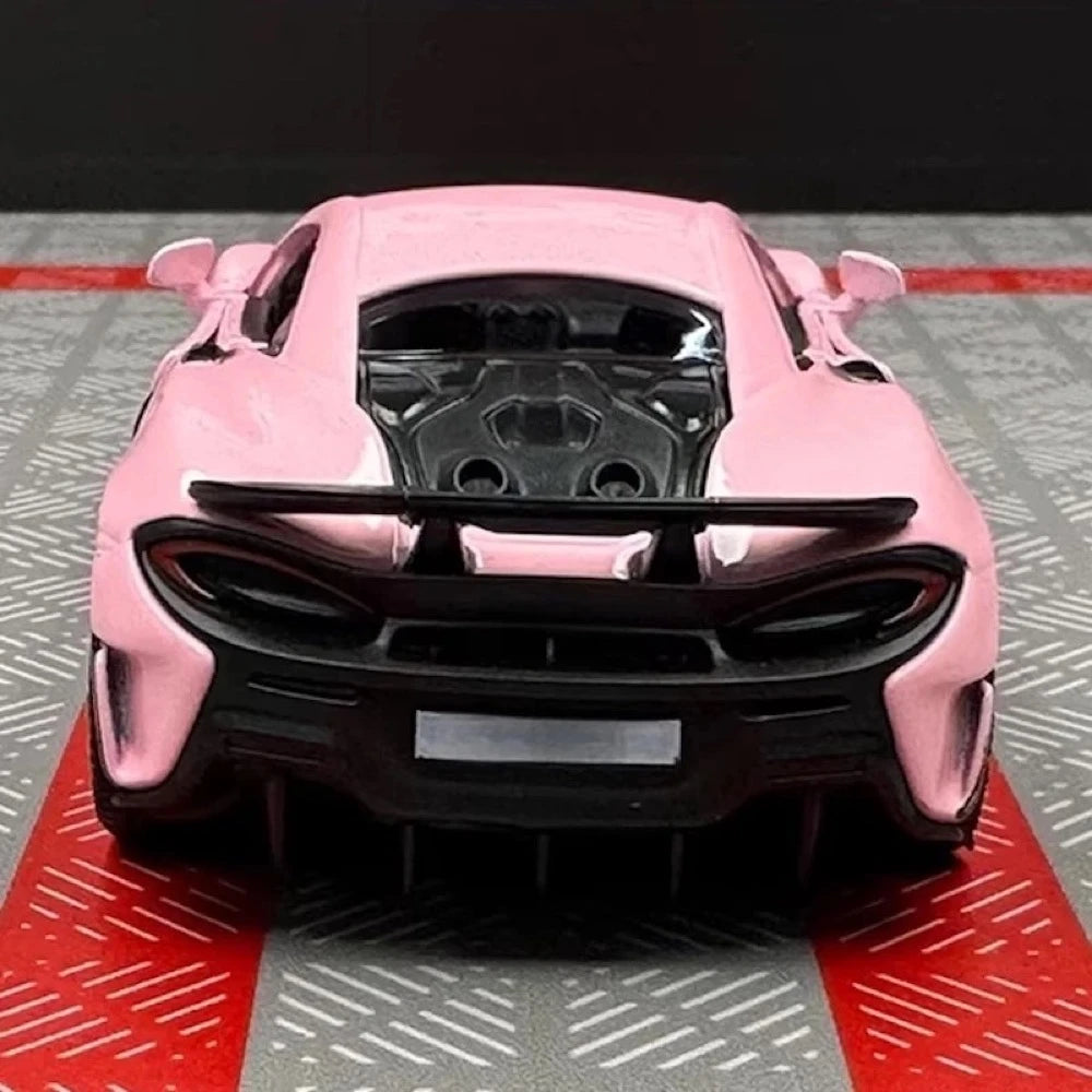 [TOY] 1:36 McLaren 2015 600LT Pink Model Car Die-Cast