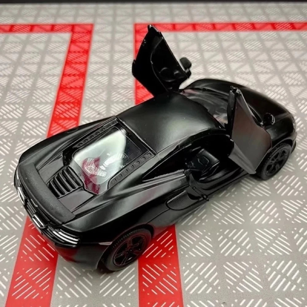 [TOY] 1:36 McLaren 2016 650S nero modellino di auto Die-Cast