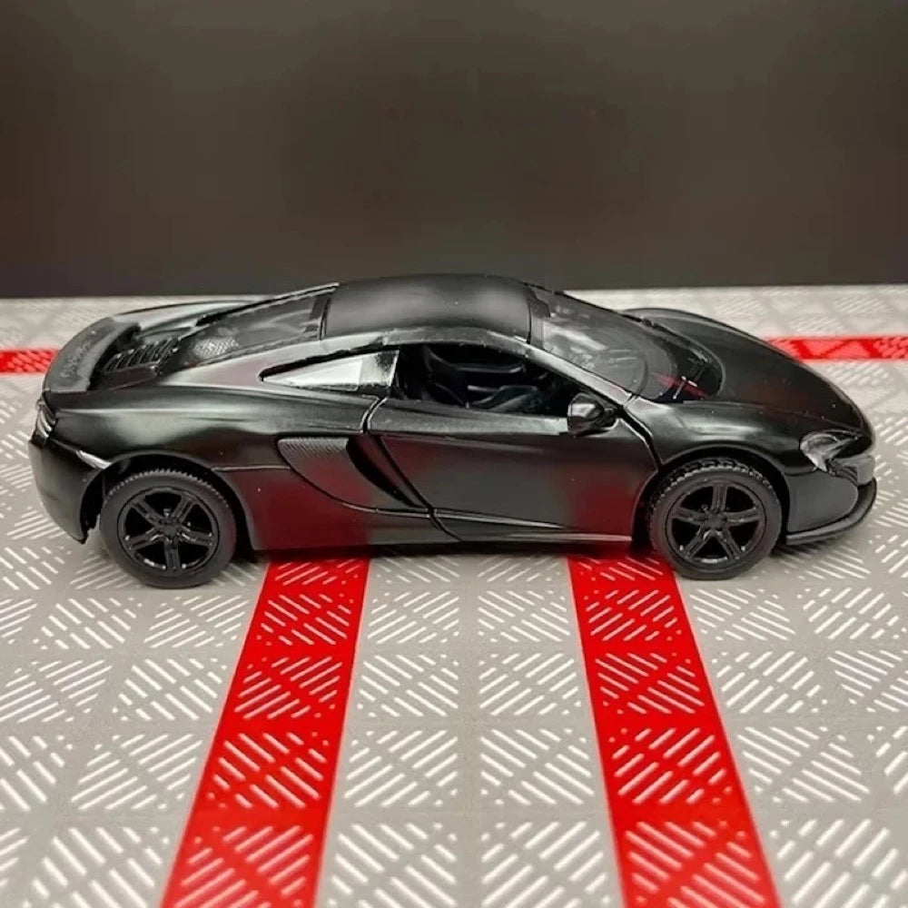 [TOY] 1:36 McLaren 2016 650S nero modellino di auto Die-Cast