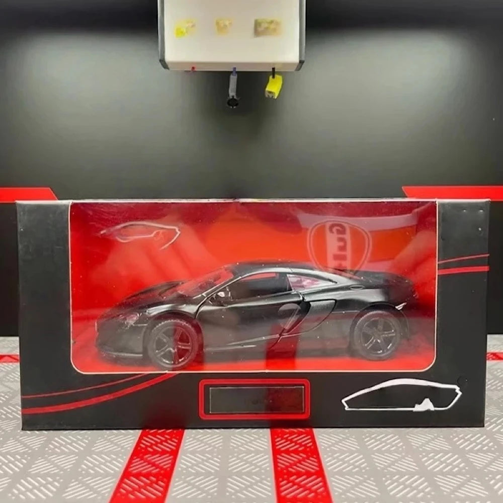 [TOY] 1:36 McLaren 2016 650S nero modellino di auto Die-Cast