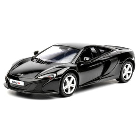 [TOY] 1:36 McLaren 2016 650S nero modellino di auto Die-Cast