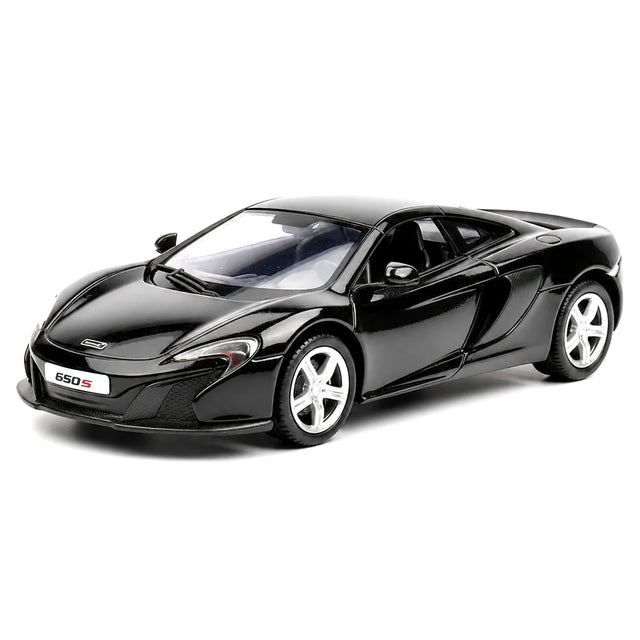 [TOY] 1:36 McLaren 2016 650S nero modellino di auto Die-Cast
