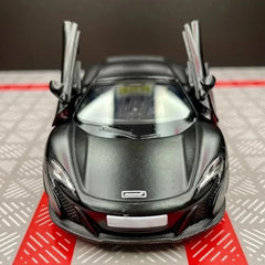 [TOY] 1:36 McLaren 2016 650S nero modellino di auto Die-Cast