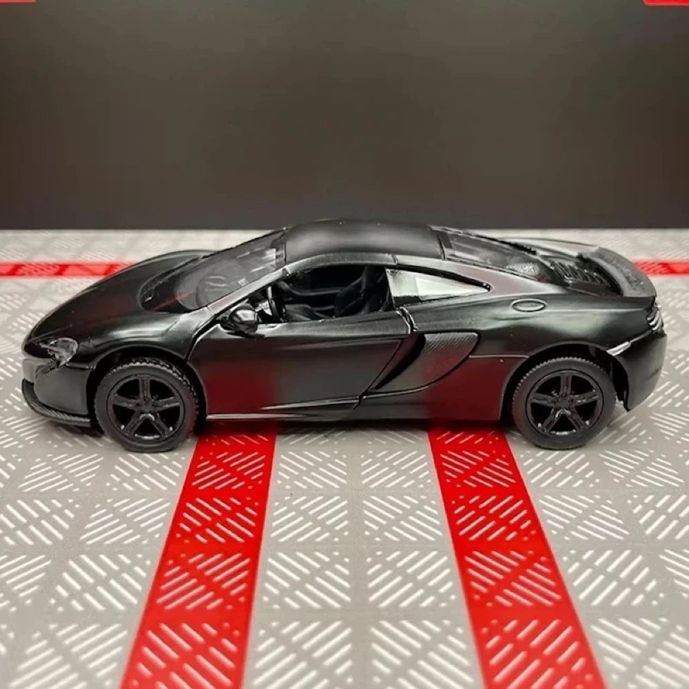 [TOY] 1:36 McLaren 2016 650S nero modellino di auto Die-Cast