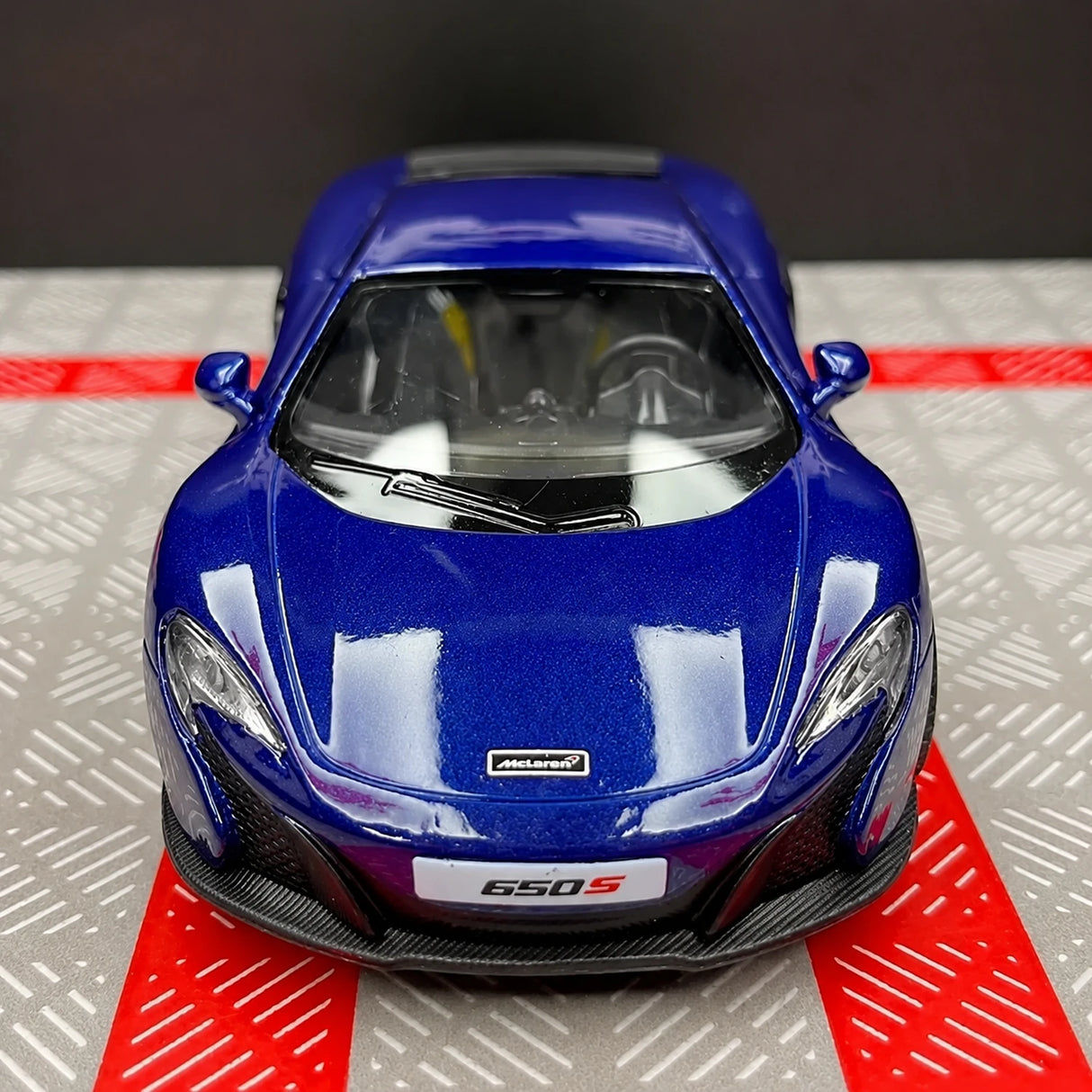 McLaren 2016 650S Glossy Blue 1:36 – Diecast Display Model Die-Cast