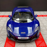 McLaren 2016 650S Glossy Blue 1:36 – Diecast Display Model Die-Cast