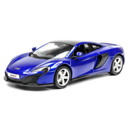 McLaren 2016 650S Glossy ブルー 1:36 – 展示向けダイキャストミニカー