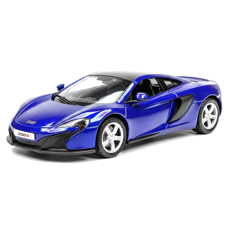McLaren 2016 650S Lucidy Blue 1:36 – modello espositivo pressofuso