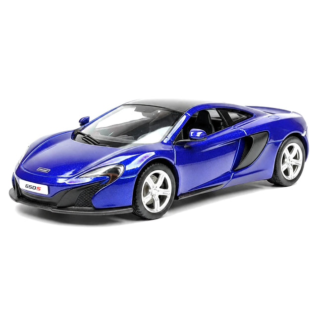 McLaren 2016 650S Glossy Blue 1:36 – Diecast Display Model Die-Cast