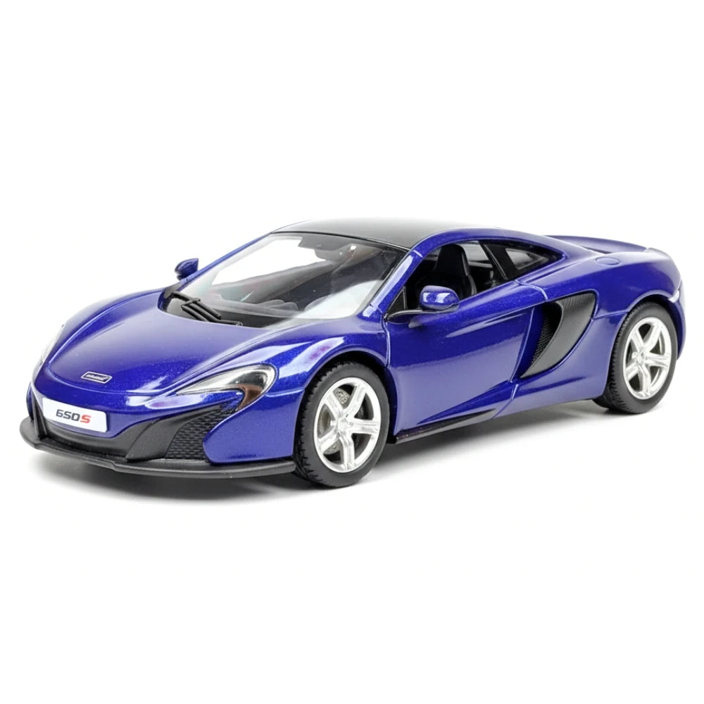 [TOY] 1:36 McLaren 2016 650S Glossy Blue Model Car Die-Cast