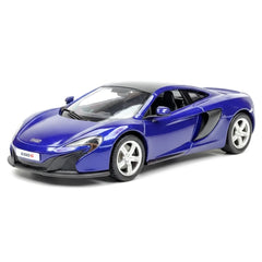 [TOY] 1:36 McLaren 2016 650S Glossy Blue Model Car Die-Cast