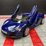 McLaren 2016 650S Glossy Blue 1:36 – Diecast Display Model Die-Cast