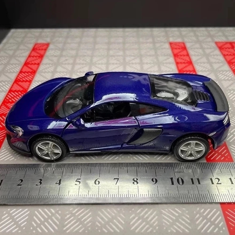 [TOY] 1:36 McLaren 2016 650S Glossy Blue Model Car Die-Cast