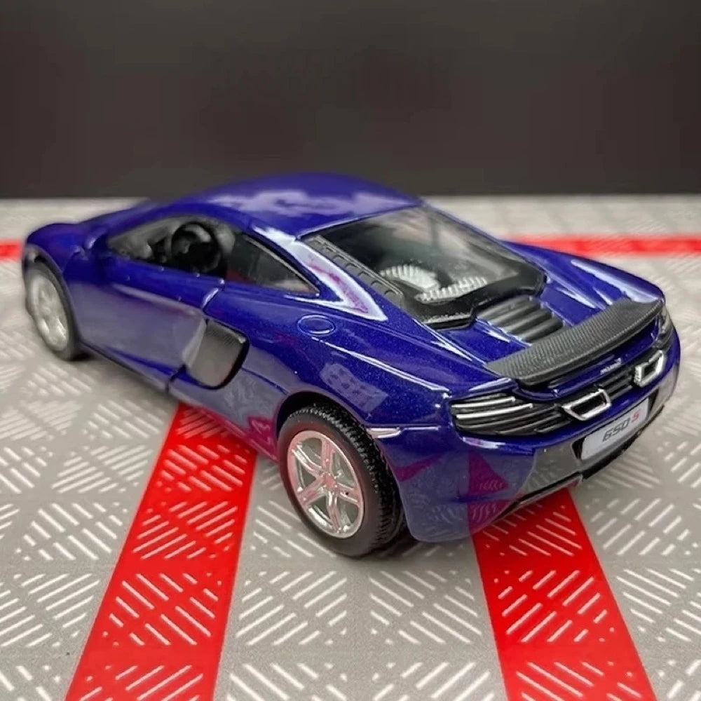 [TOY] 1:36 McLaren 2016 650S Glossy Blue Model Car Die-Cast