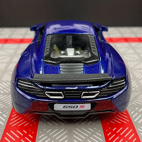 McLaren 2016 650S Lucidy Blue 1:36 – modello espositivo pressofuso