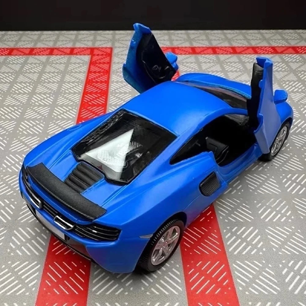 [TOY] 1:36 McLaren 2016 650S Matte Blue Model Car Die-Cast