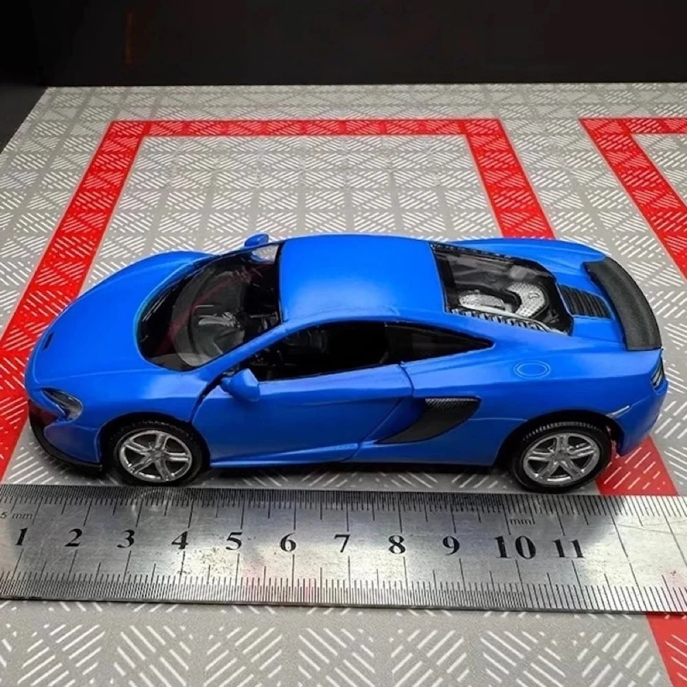 [TOY] 1:36 McLaren 2016 650S Matte Blue Model Car Die-Cast