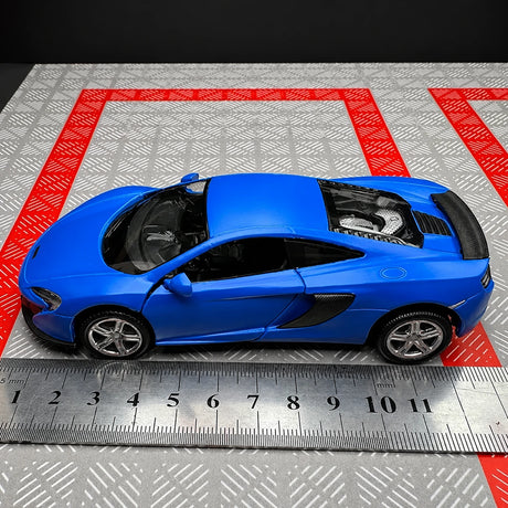 McLaren 2016 650S Matte Blue 1:36 – Modello Pressofuso per esposizione pressofusa