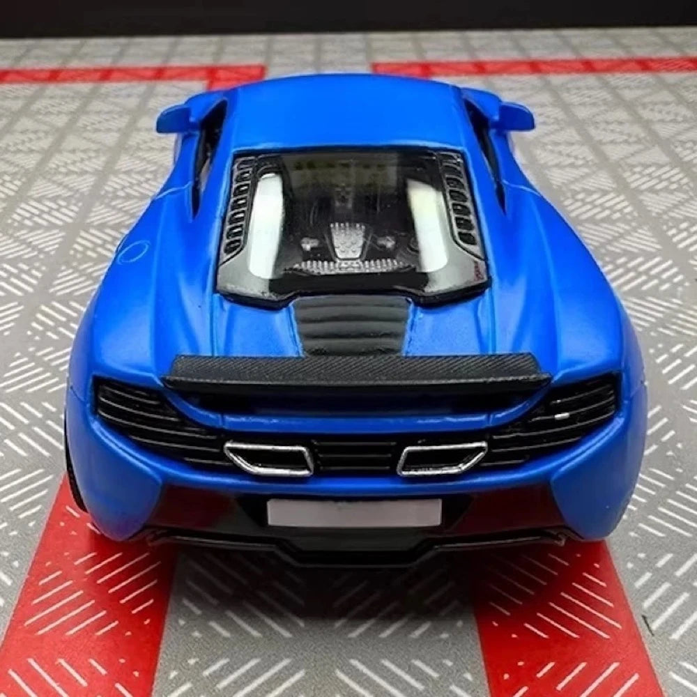 [TOY] 1:36 McLaren 2016 650S Matte Blue Model Car Die-Cast