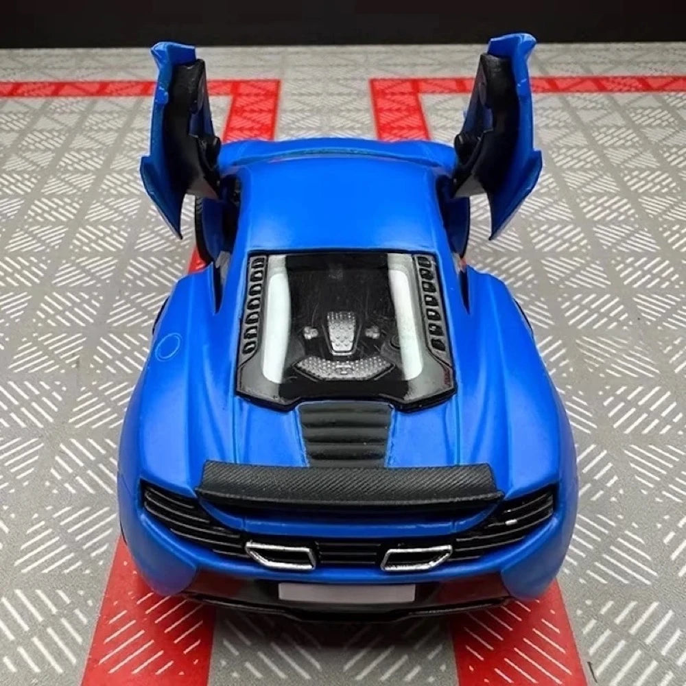[TOY] 1:36 McLaren 2016 650S Matte Blue Model Car Die-Cast