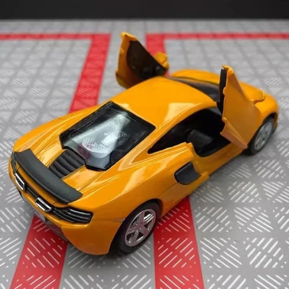 [TOY] 1:36 McLaren 2016 650S Yellow Model Car Die-Cast