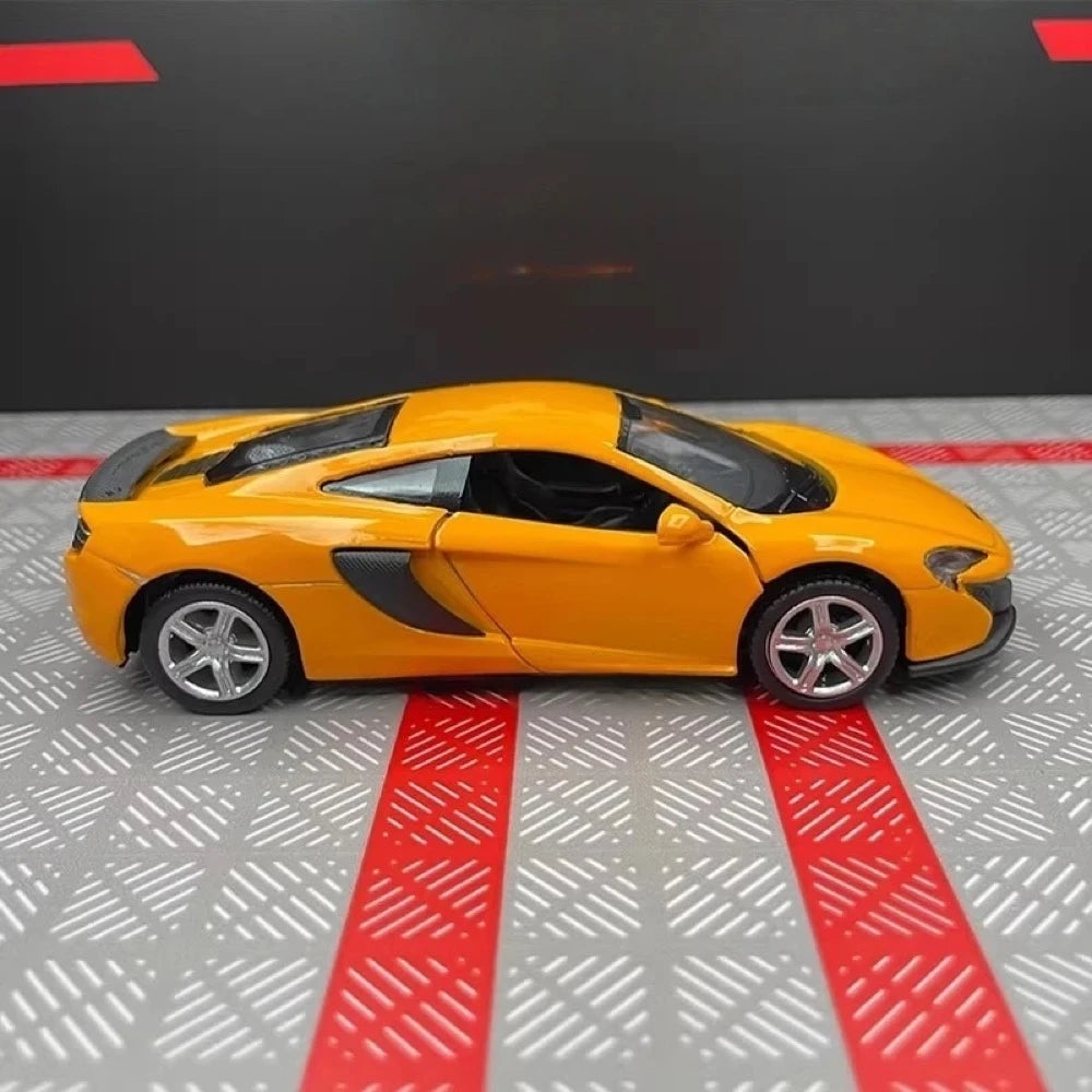 [TOY] 1:36 McLaren 2016 650S Yellow Model Car Die-Cast