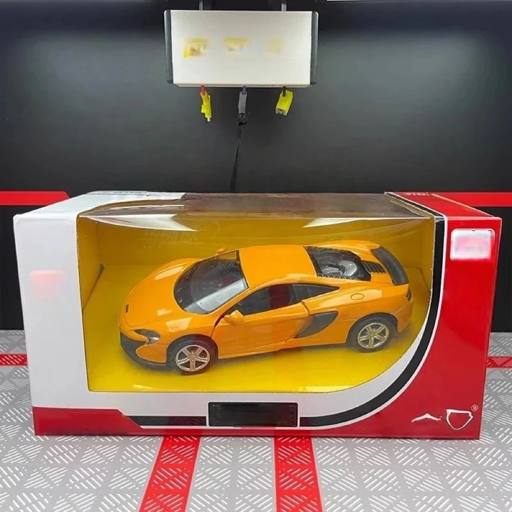 [TOY] 1:36 McLaren 2016 650S Yellow Model Car Die-Cast