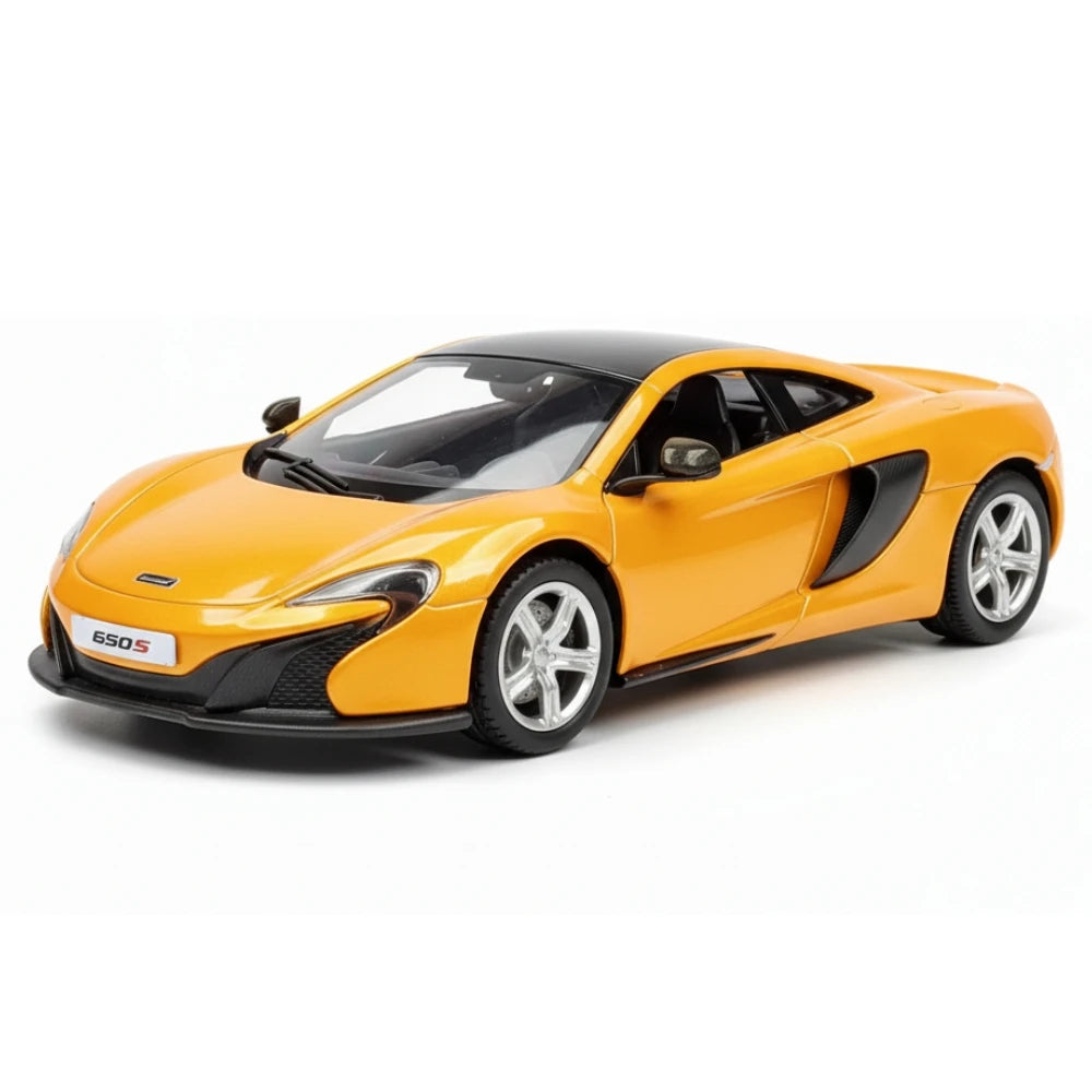 [TOY] 1:36 McLaren 2016 650S Yellow Model Car Die-Cast