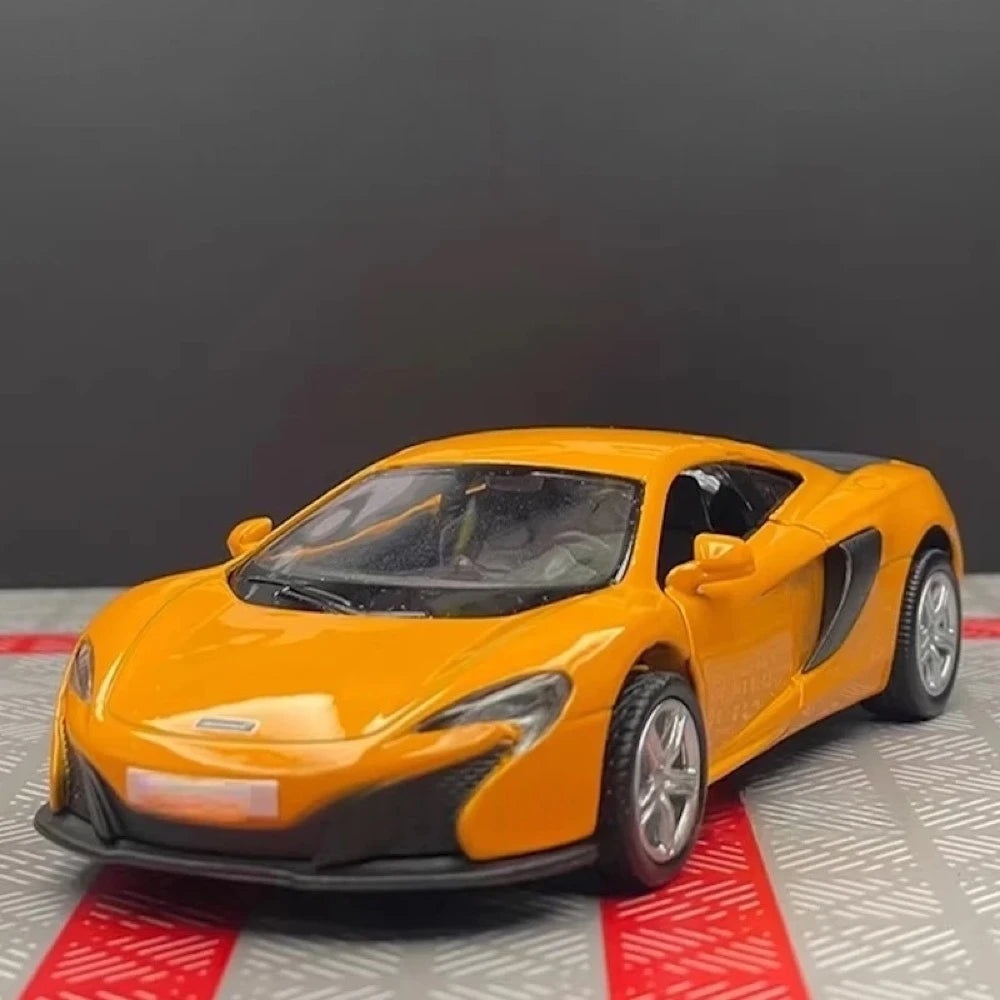 [TOY] 1:36 McLaren 2016 650S Yellow Model Car Die-Cast