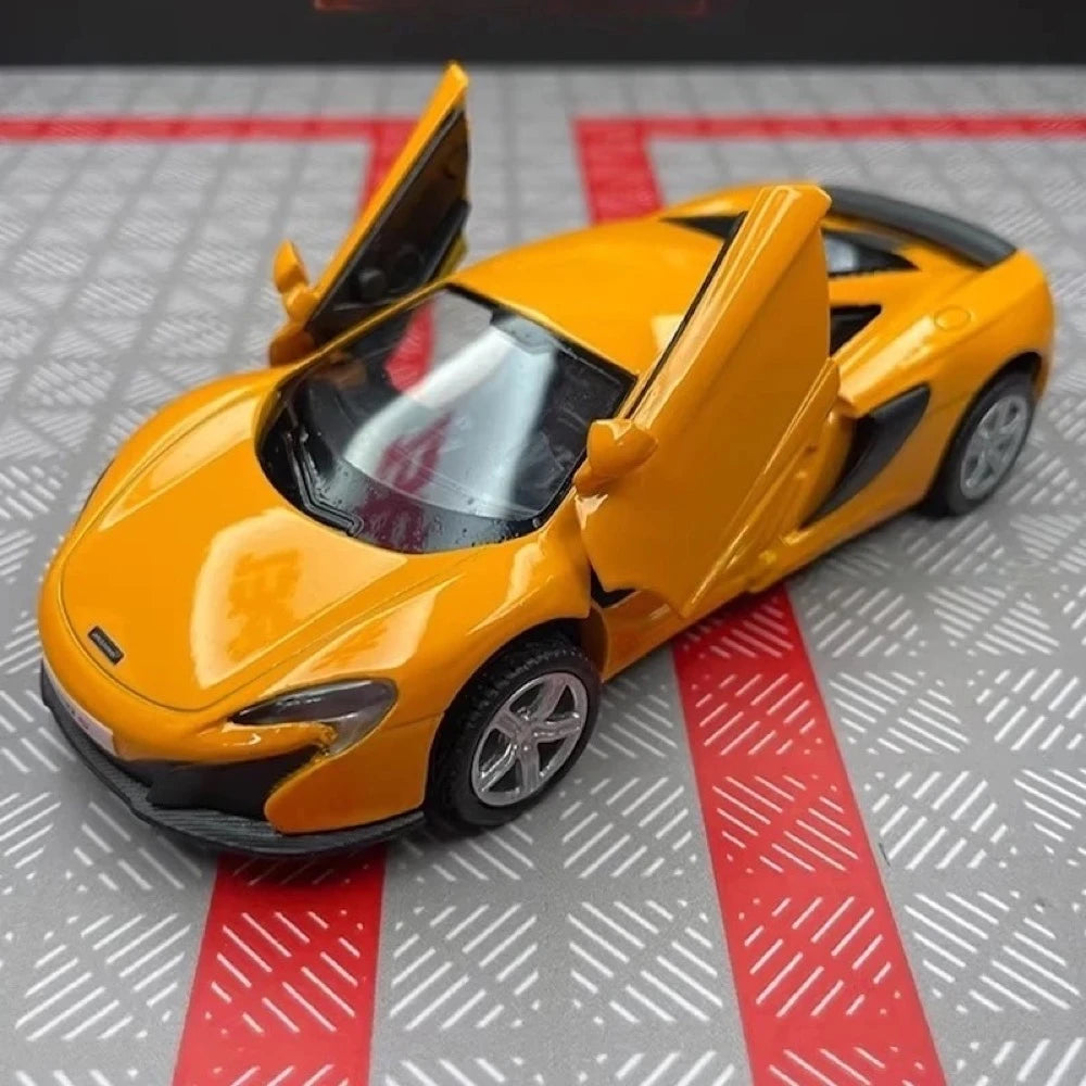 [TOY] 1:36 McLaren 2016 650S Yellow Model Car Die-Cast