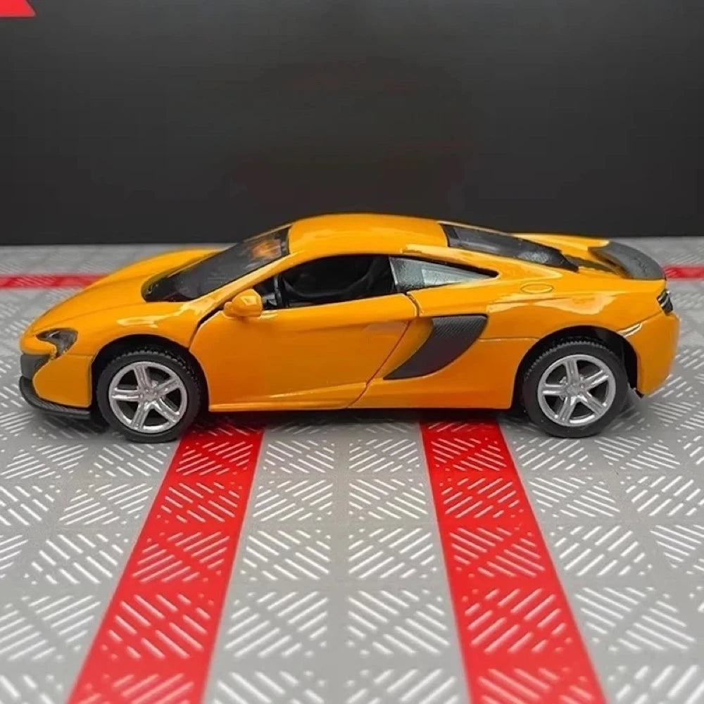 [TOY] 1:36 McLaren 2016 650S Yellow Model Car Die-Cast