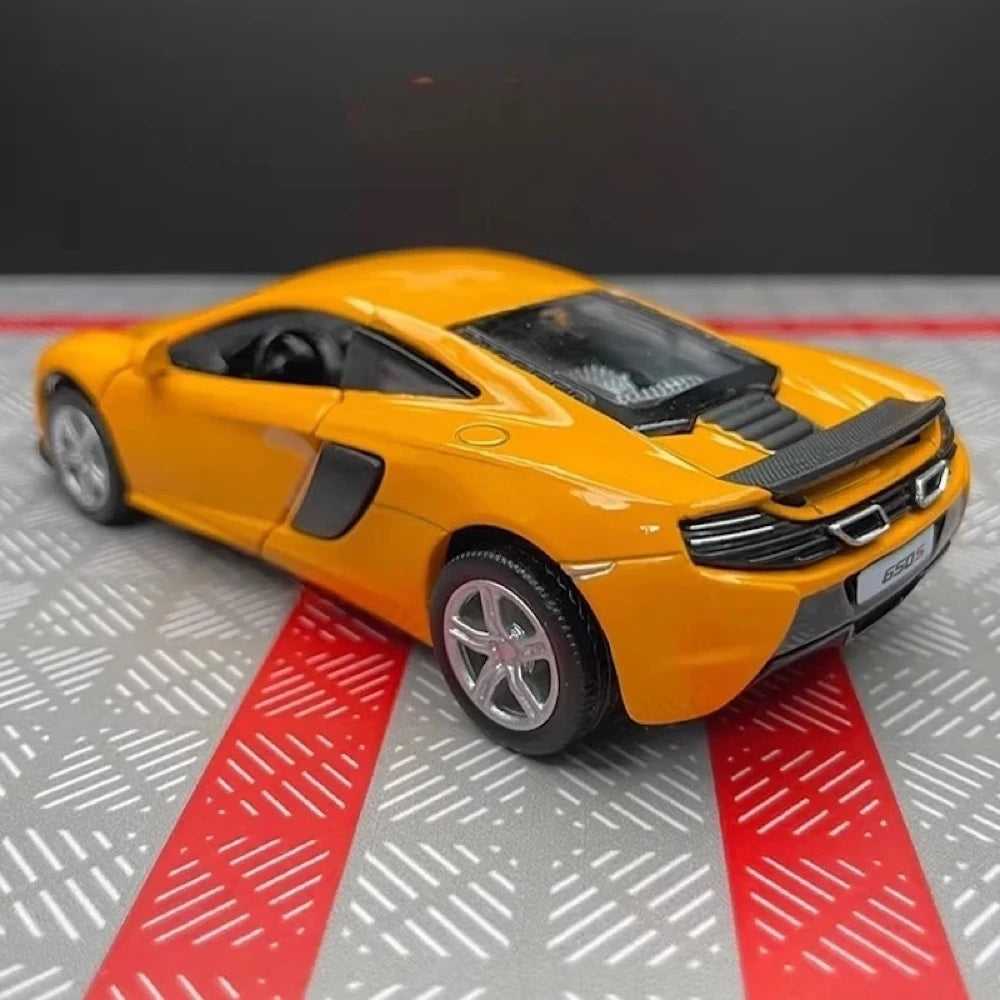 [TOY] 1:36 McLaren 2016 650S Yellow Model Car Die-Cast