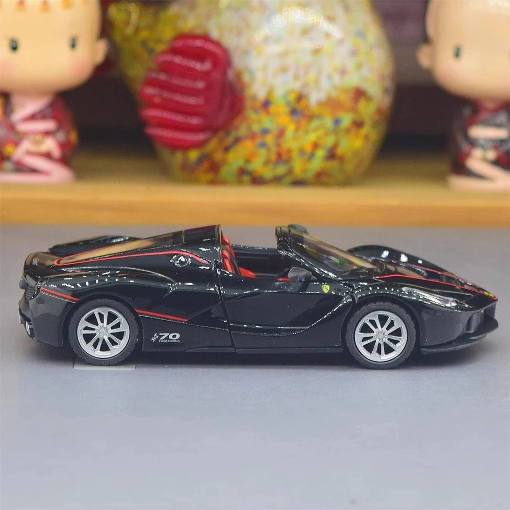 [TOY] 1:36 Ferrari 2016 LaFerrari Aperta Black Model Car Die-Cast