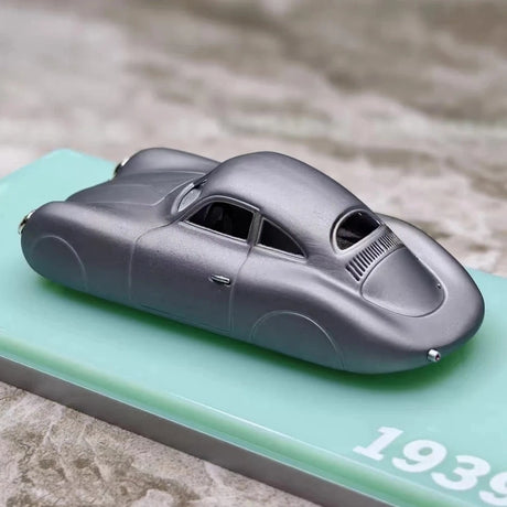 [TSM] 1:43 Porsche 1939 Type 64 Prototype grigio modellino di auto resina