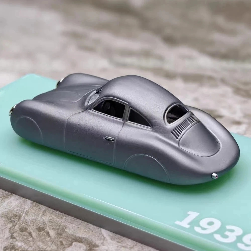 [TSM] 1:43 Porsche 1939 Type 64 Prototype グレー モデルカー レジン