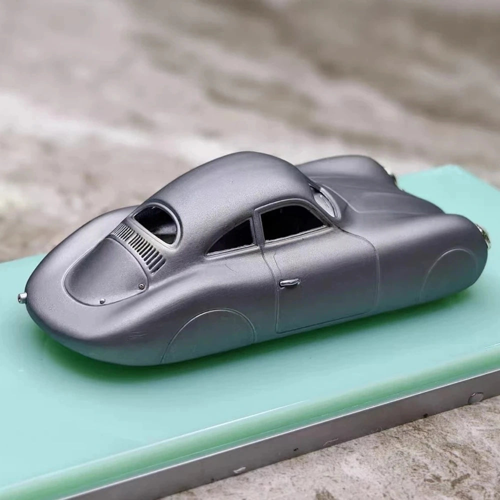 [TSM] 1:43 Porsche 1939 Type 64 Prototype グレー モデルカー レジン