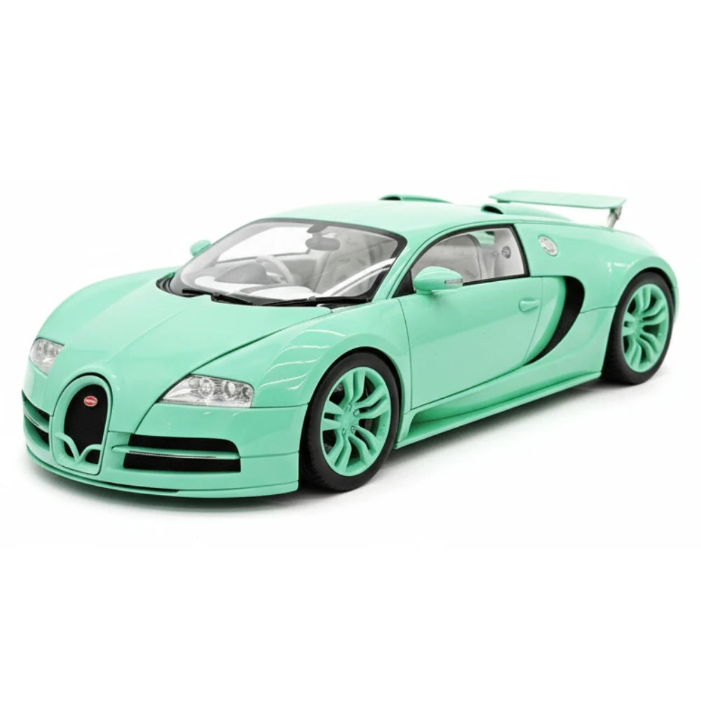 [Ultra Unique] 1:18 Bugatti 2005 Veyron Blue Model Car Resin