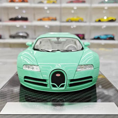 [Ultra Unique] 1:18 Bugatti 2005 Veyron Blue Model Car Resin