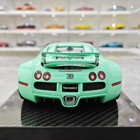 [Ultra Unique] 1:18 Bugatti 2005 Veyron Blue Model Car Resin