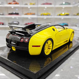 [Ultra Unique] 1:18 Bugatti 2005 Veyron Yellow Model Car Resin