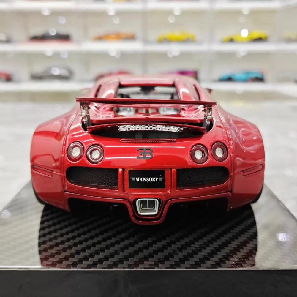 [Ultra Unique] 1:18 Bugatti 2005 Veyron Red Model Car Resin