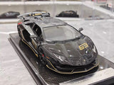Ultra Unique Lamborghini 2019 Aventador SVJ zwart 1:18 – Collectible resin Model resin