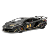 Ultra Unique Lamborghini 2019 Aventador SVJ zwart 1:18 – Collectible resin Model resin