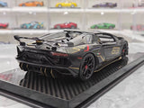 Ultra Unique Lamborghini 2019 Aventador SVJ zwart 1:18 – Collectible resin Model resin