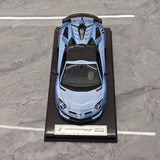 Ultra Unique Lamborghini 2019 Aventador SVJ Blue 1:18 – Verzamelbare Resin Modelresin