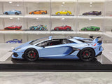 Ultra Unique Lamborghini 2019 Aventador SVJ Blue 1:18 – Verzamelbare Resin Modelresin