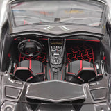 Ultra Unique Lamborghini 2019 Aventador SVJ Silver 1:18 – Verzamelbare resin modelresin resin
